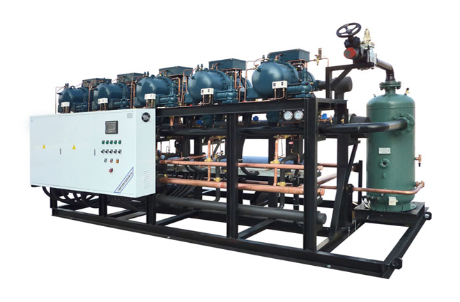 Screw 6-Parallel Compressor Refrigeration Unit  